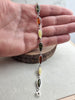 925 Sterling Silver & Genuine Baltic Amber Classic Link Bracelet - G502