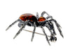 925 Sterling Silver & Baltic Amber Spider Brooch - 4152