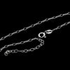 925 Sterling Silver Anti-Tarnish Plated Plain Anklet Bracelet with extender - GA-ANK2