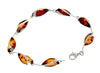 Beautiful Designer Silver Bracelet set with Baltic Amber - GL501