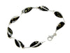 Beautiful Designer Silver Bracelet set with Baltic Amber - GL501