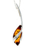 Designer Pendant with Baltic Amber Gemstone - GL307