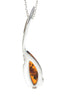 Designer Pendant with Baltic Amber Gemstone - GL307