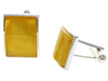 925 Sterling Silver & Baltic Amber Classic Cufflinks - AAC004