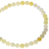 Genuine Baltic Amber Elastic Bracelet for Women - Perfect balls 7-7 mm - BT0171