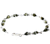 925 Sterling Silver & Baltic Amber Modern Link Bracelet - GL554