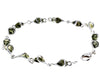 925 Sterling Silver & Baltic Amber Modern Link Bracelet - GL554