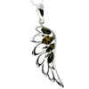 925 Sterling Silver Lucky Angel Wing with Baltic Amber - GL367