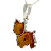 925 Sterling Silver & Baltic Amber Westie - Scotty Dog - AD218