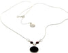 925 Sterling Silver & Genuine Baltic Amber Multi Stones Round Classic Exclusive Necklace - AA902