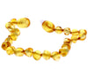 Beautiful Baroque Bracelets & Anklets in Cognac, Mix, Lemon & Honey colours - Various Sizes