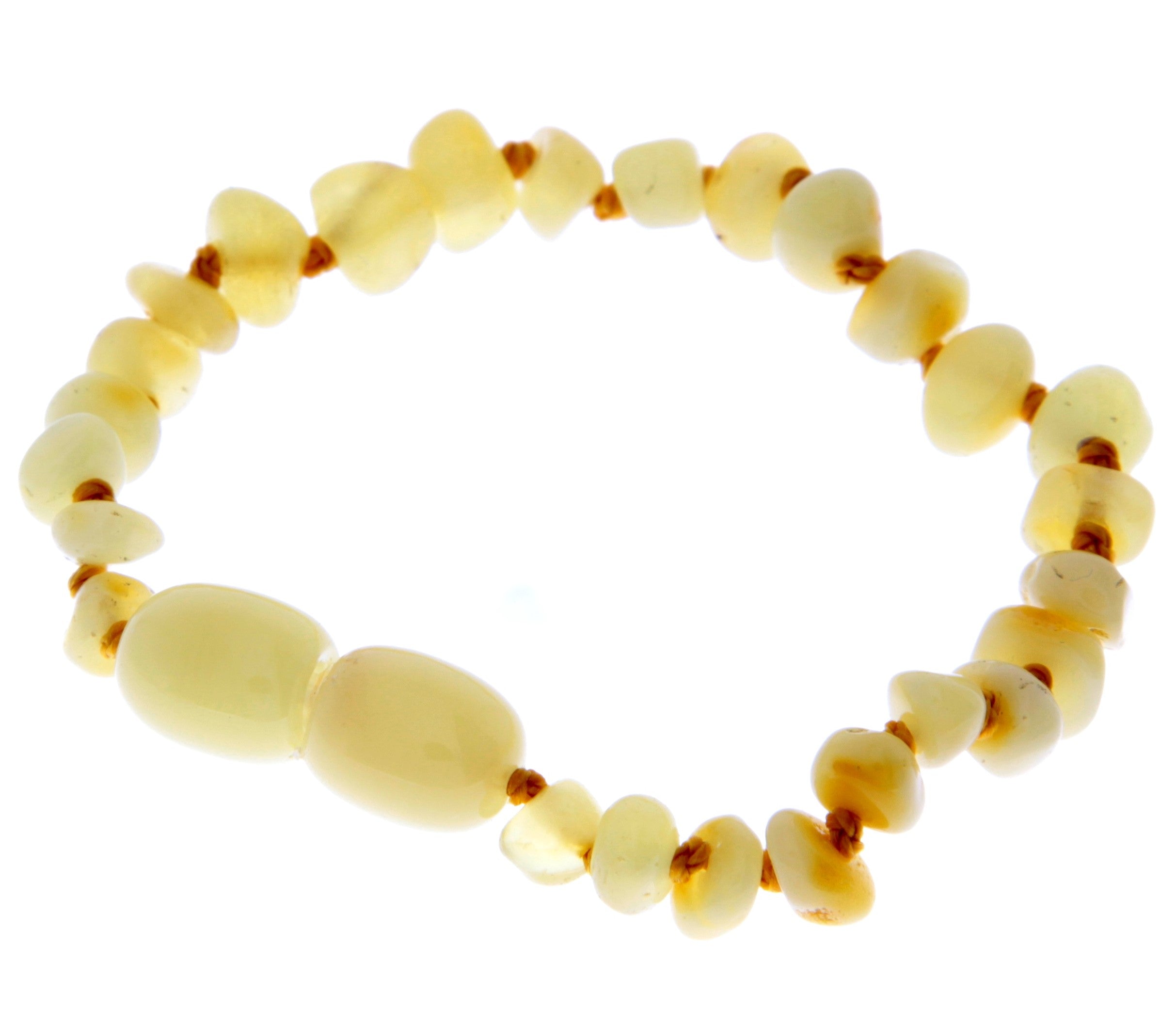 Beautiful Baroque Bracelets & Anklets in Cognac, Mix, Lemon & Honey colours - Various Sizes