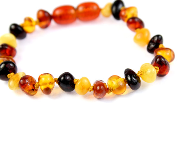 Beautiful Baroque Bracelets & Anklets in Cognac, Mix, Lemon & Honey colours - Various Sizes