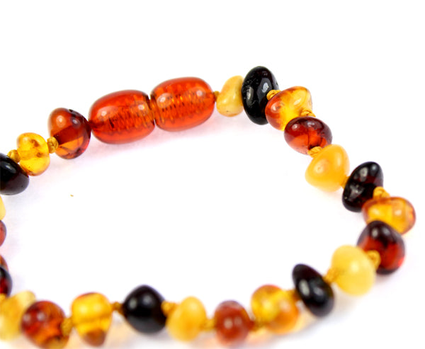 Beautiful Baroque Bracelets & Anklets in Cognac, Mix, Lemon & Honey colours - Various Sizes