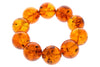 Exclusive perfect ball Genuine Baltic Amber Bracelet - BT0124