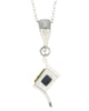 925 Sterling Silver & Genuine Baltic Amber Classic Pendant - G204