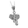 925 Sterling Silver Classic Elephant Pendant  - GS205