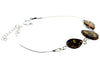 925 Sterling Silver & Baltic Amber Classic Adjustable Bracelet 20 cm - M554