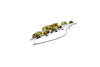 Modern design Baltic Amber Brooch - SilverAmberJewellery