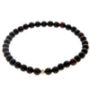 Genuine Baltic Amber Adjustable Beaded Bracelet for Men - MB009