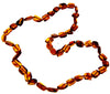 Genuine Baltic Amber Chips Style Luxurious Necklace - NE0199