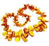 Genuine Baltic Amber Chips Style Luxurious Necklace - NE0200