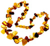 Genuine Baltic Amber Chips Style Luxurious Necklace - NE0200