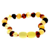 Beautiful RAW Baroque Bracelets & Anklets in Cognac & Mix colours - Various Sizes - BRAW