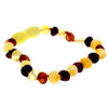 Beautiful RAW Baroque Bracelets & Anklets in Cognac & Mix colours - Various Sizes - BRAW