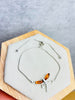 Beautiful Designer Silver Butterfly Bracelet set with Baltic Amber - GL534