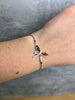 Beautiful Designer Silver Butterfly Bracelet set with Baltic Amber - GL534